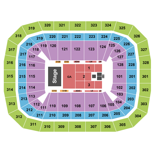 Kohl Center Mumford & Sons Seating Chart